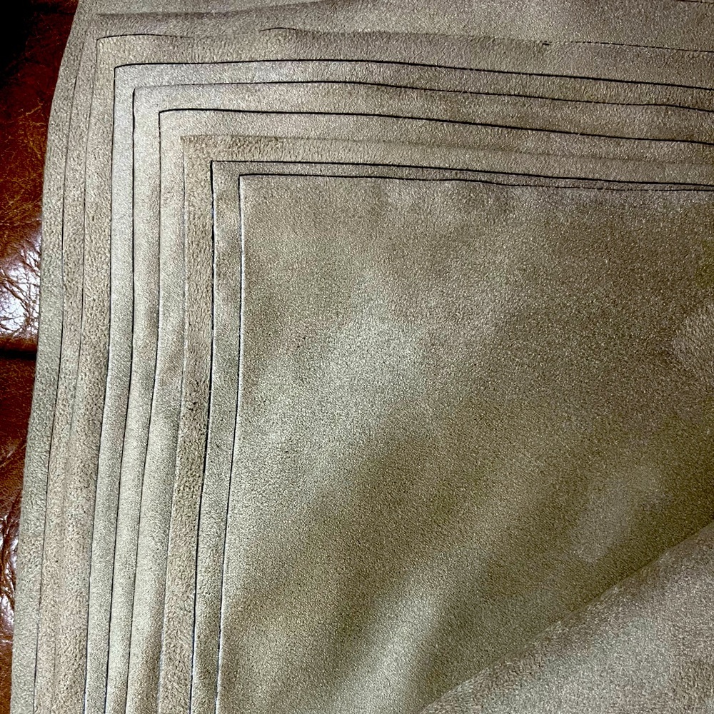 New suede reversible place mats